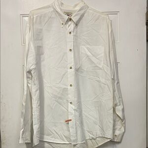 (🔥4 for $20)County Seat  Men's XL White Casual Button-Down Shirt